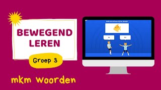 mkm woorden  groep 3  bewegend leren [upl. by Ahso]