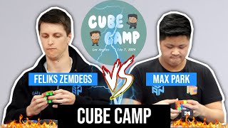 MAX PARK vs FELIKS ZEMDEGS 🔥 CUBE CAMP 2024 😲 [upl. by Deni]