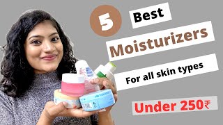 Which moisturizer is good for oily skin   5 best moisturizers for all skin types in Telugu [upl. by Nanahs]