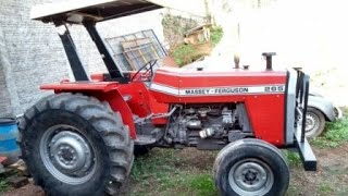 Trator Massey Ferguson 265 parte elétrica básica [upl. by Egdirdle]