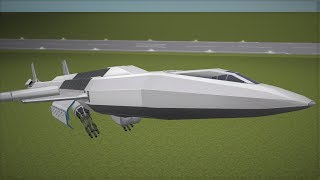 AeroShotgun Biggest Gun on a KSP plane 10x105mm [upl. by Sallee]