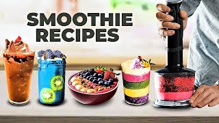 10 Smoothie Recipes With The Best Smoothie Makers [upl. by Elicul21]