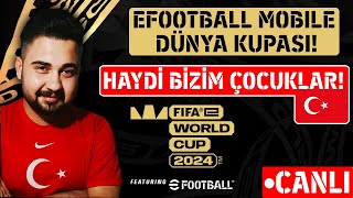 FIFAe World Cup 2024™ eFootball Mobile emillitakımlar Maçları 1 Gün Canlı Yayın [upl. by Gayel]