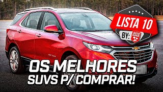 10 SUVS QUE NÓS COMPRARÍAMOS DE OLHOS FECHADOS [upl. by Phylis]