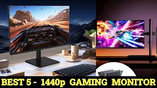 Top 5 Best 1440p Gaming Monitor of 2024 [upl. by Schecter]