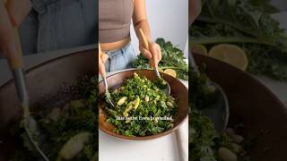 ErewhonStyle Kale Salad veganrecipes plantbased [upl. by Gussie487]