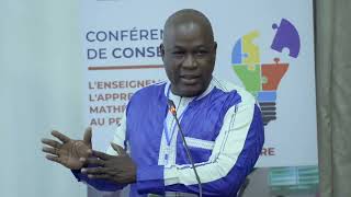 Oumar Lingani CNRST Burkina Faso  CCMATHSPRIMAIRE 051223 [upl. by Ricker]