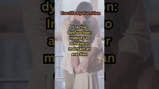 Understanding Erectile Dysfunction Causes and Solutions shorts [upl. by Swarts]