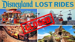 10 LOST Rides of Disneyland REVEALED [upl. by Zoha]