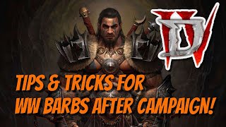 Tips amp Tricks For Mid Tier Barbarians Keep Your Whirlwind Going [upl. by Annawahs]