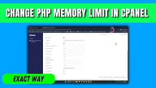 How to change php memory limit in cpanel [upl. by Sou]