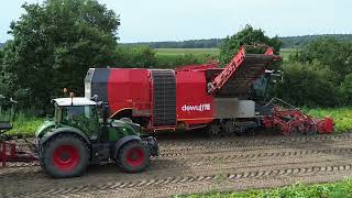 dewulf Kwattro mit Fendt 724 Gespann [upl. by Relluf274]