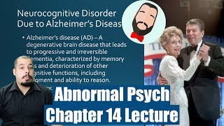 Abnormal Psychology Chapter 14 Lecture [upl. by Nnanerak]