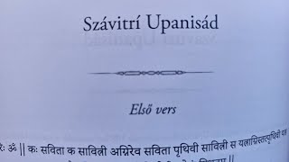 SZÁVITRI UPANISAD BRAHMA GÁJATRÍ HANGOSKÖNYV SZÁVITRIUPANISAD UPANISADGYŰJTEMÉNY BRAHMAGÁJATRÍ [upl. by Sandberg]