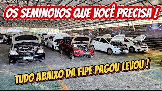 OS MELHORES CARROS SEMINOVOS NO LEILÃO TRABALHO E PASSEIO brunonoleilao [upl. by Ateuqirne]