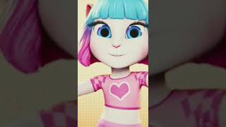 Raka taka taka 🔥🥵 remix music mytalkingangela2 angelaplaying [upl. by Eedyaj394]