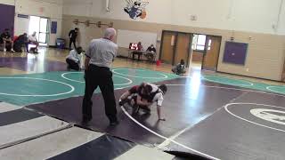 Gunston wresting match vs Dorothy Hamm [upl. by Anadal]