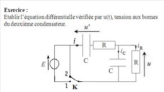 Exercice corrigé du circuit de Wien en transitoire et équation différentielle [upl. by Wallie484]