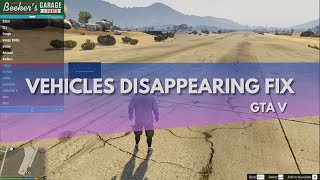 GTA V  Vehicle despawn fix for Menyoo Trainer [upl. by Arratahs]