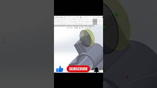 solidworks part design model tutorial viral solidworks viralshorts shorts engineering [upl. by Selima864]