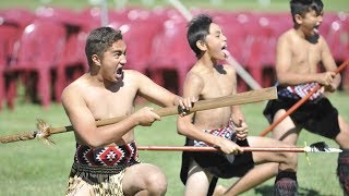 Thousands of visitors arrive for Te Mana Kuratahi kapa haka festival [upl. by Franky197]