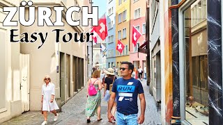 Discover Zurich  A Walking Tour  Zurichs Old Town  A Day in the Heart of Switzerland [upl. by Wiseman]