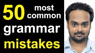 50 MOST COMMON MISTAKES in English Grammar  Error Identification amp Correction [upl. by Bronny951]