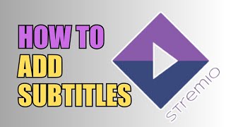 How To Add Subtitles  Stremio [upl. by Mart]