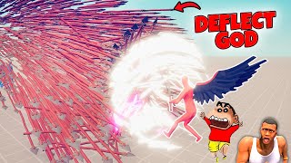 DEFLECT GOD vs EVERY 5X GOD UNIT in Totally Accurate Battle Simulator with SHINCHAN and CHOP [upl. by Nnaeirelav]