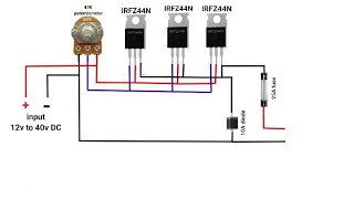 Voltage regulator circuit output 50A voltageregulator voltage electric [upl. by Rolyab]