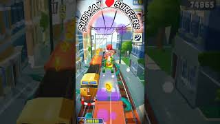 subway surfers world record 2024 gameplay🔥🎮✅gaming shorts games subwaysurfers [upl. by Eniaral]