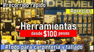 HERRAMIENTAS BARATAS en México 😱 ¿donde RECORRIDO y precios El gran Tlapalero [upl. by Ecire]