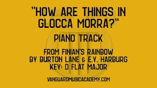 How Are Things In Glocca Morra from Finians Rainbow  Db major  piano track [upl. by Orelee]