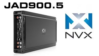 NVX JAD9005 Car Amplifier  900W Class D 5Channel Amp [upl. by Nagrom893]