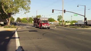 VERY RARE  Sacramento Metro Fire District Engine 110 amp Decon 110 Responding Code 3 [upl. by Daus]