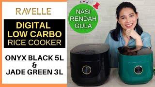 REVIEW RICE COOKER LOW SUGAR RAVELLE  WAKTUNYA GANTI RICE COOKER [upl. by Keeryt865]