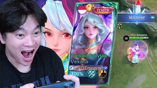 Review Skin Zenith Vexana Langsung Gw Beri Maniac  Mobile Legends [upl. by Percy]