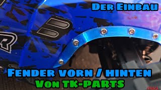 TKParts Fender montieren am Basher  Corally Punisher  Traxxas Arrma Tekno Reely [upl. by Nivar876]