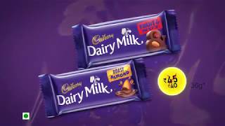 Cadbury Dairy Milk Roast Almond and Fruit amp Nut now at Rs 40 [upl. by Hachman426]