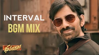 Dhamaka Interval BGM  Dhamaka BGMs HD  Gin Gira Gira Song  Ravi Teja BGMs [upl. by Ahsyad]