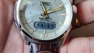 Casio Wave Ceptor WVAM630L9AJF Unboxing [upl. by Ainej977]