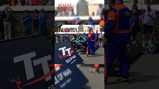 Isle of Man TT 2024 🇮🇲 Start Line Action for Arai Parade Lap [upl. by Josee]