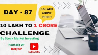 Day87  10 Lakh to 1Crore Challenge  Value Investing [upl. by Nileuqay181]