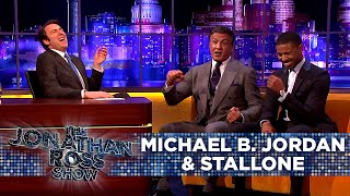 Sylvester Stallone Grew Up With quotUnemployed Pole Dancersquot  The Jonathan Ross Show [upl. by Ailices]