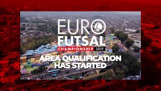 Euro Futsal Championship 2019 Area Qualifications  Goals [upl. by Lody]