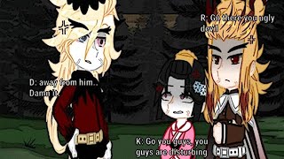 Akaza is up for grabs  KnyDs • Ft Akaza douma koyuki Rengoku My au [upl. by Madda]