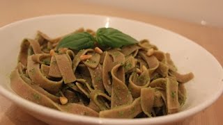 Recept Pasta met Pesto [upl. by Cassilda]