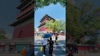 Beijing Drum Tower in Summer 2024 travel citytour citywalk beijing citylife shorts 北京鼓樓 [upl. by Bonni]