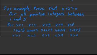 Proof Methods Exhaustive Proof Example [upl. by Brunhilda]