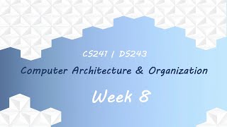 CS241 DS243  Week 8 quotsamplequot [upl. by Broucek342]